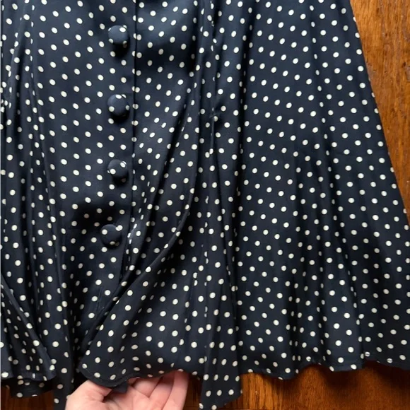 Doen Monette Dress Hepburn Polka Dot XS